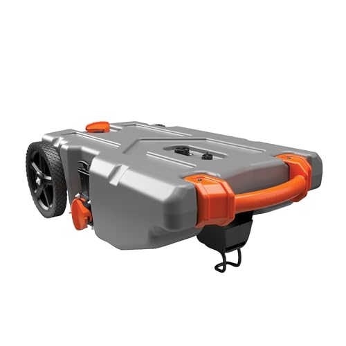 Camco Camco Rhino 28-Gallon Camper/RV Tote Tank - Features Large Heavy-Duty No-Flat Wheels & Built-in Gate - Outdoor Depot