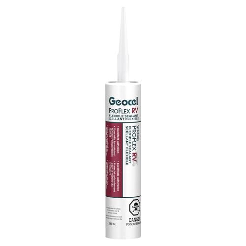GEOCEL GC28850 Pro Flex RV Flexible Sealant - 10 oz., Canadian Clear product image