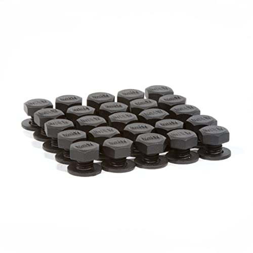 METHOD RACE Lip Bolt Kit, MRW, Black LTBLACKKIT LIP BOLT  MATTE BLACK  STREET  KIT product image
