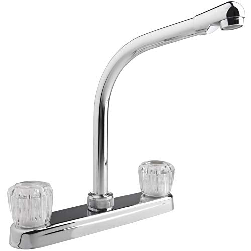DURA FAUCET DFPK210ACP DF-PK210A-CP RV Hi-Rise Kitchen Sink Faucet (Chrome) product image