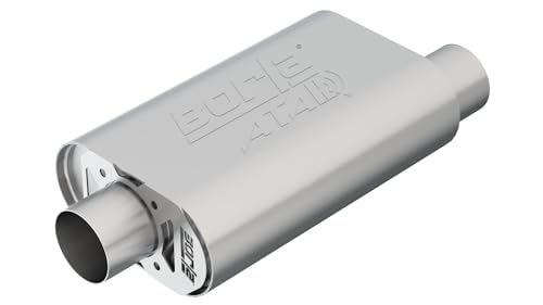 BORLA 400844 CrateMuffler for Chevrolet Small Block High Output 350/383/ 406 CID... product image