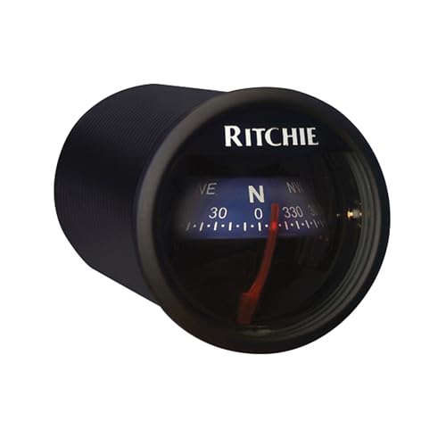 RITCHIE NAVI X-23BU gation  RitchieSport Compass - Dash Mount, Black with Blue Dial product image