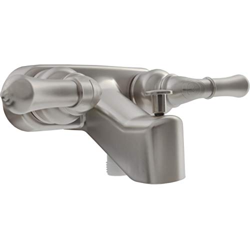 DURA FAUCET DFSA110CSN DF-SA110C-SN RV Tub and Shower Diverter (Satin Nickel) product image