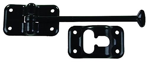 JR PRODUCTS 10434 Plastic T-Style Door Holder - Black, 6 product image