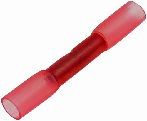 DORMAN 85239 22-16 Gauge Butt Waterproof Terminal, Red, 10 Pack Universal Fit product image