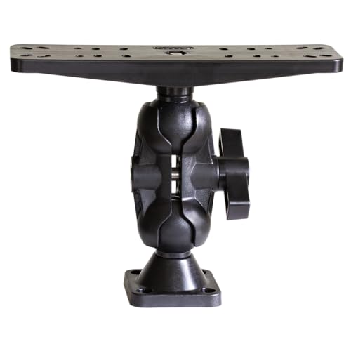 SCOTTY INC. 173 Scotty  2-1/4 Ball Mount with Fish Finder/Chart Plotter Plate product image