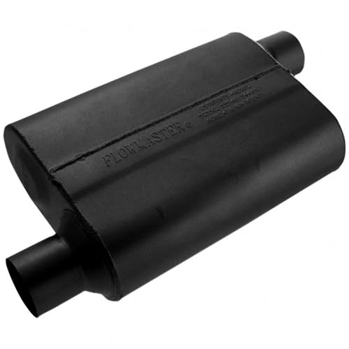 FLOWMASTER 42543 40 Series Chambered Muffler – 2.50 Offset In / 2.50 Offset Out product image