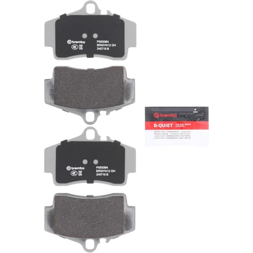 BREMBO P65008N Premium Ceramic Rear Disc Brake Pad Set PORSCHE OE# 98635293910 product image