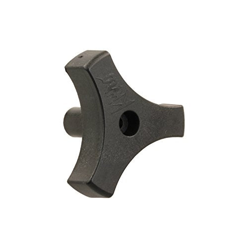 JR PRODUCTS 20195 Tri-Lug Window Knob - 13/16, Black product image
