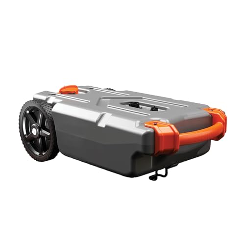 Camco Camco Rhino 15-Gallon Portable RV Tote Tank - Features Large Heavy-Duty No-Flat Wheels & Low Drain - Outdoor Depot