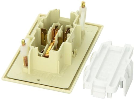 VALTERRA LLC WDR15IV Valterra Diamond Group  Ivory 15 Amp Decor Speed Box Receptacle, Of... product image