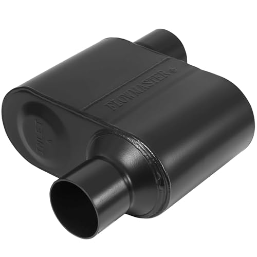 FLOWMASTER 842518 Super 10 Series Muffler – 2.50 Offset In / 2.50 Offset Out product image