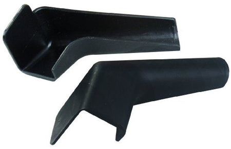 JR Products JR Products 655-BK-A Black Rigid Extended Rain Gutter Spout - Outdoor Depot