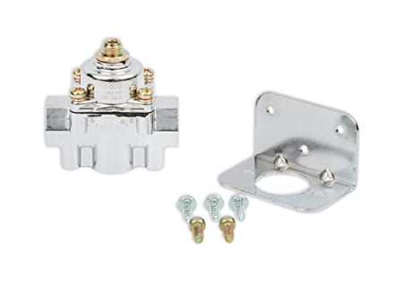 HOLLEY 12-803 Chrome Carbureted Fuel Pressure Regulator product image