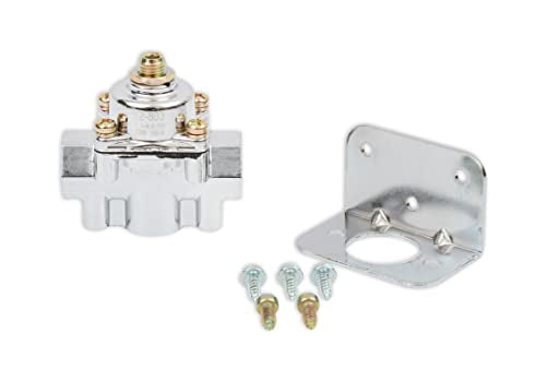 HOLLEY 12-803 Chrome Carbureted Fuel Pressure Regulator product image