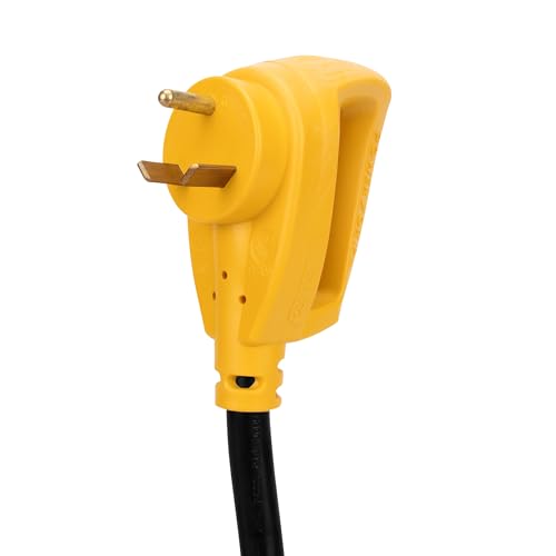 Camco Camco PowerGrip 25-Ft 30 Amp RV Extension Cord w/Locking End - Features NEMA TT-30P Male & - Outdoor Depot