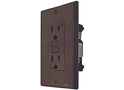 VALTERRA LLC VGF15BBROWN Diamond Group VGF15B-BROWN Brown 15 Amp Grd Receptacle Fault with P... product image