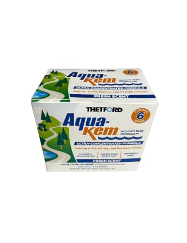 DAVE CARTER 96901 Thetford Aqua-KEM Contains 6, 8 OZ Bottles product image