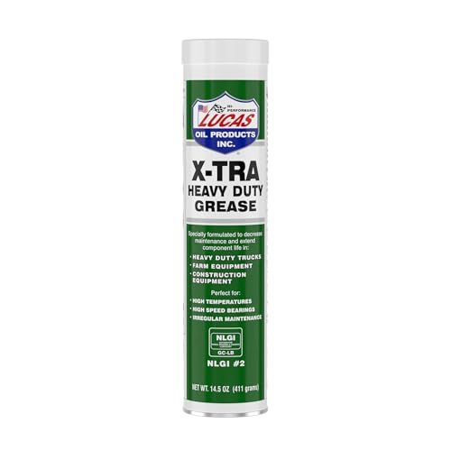 LUCAS OIL 10301 14.5 Ounce  Heavy Duty Grease, 14.5 oz,Green product image