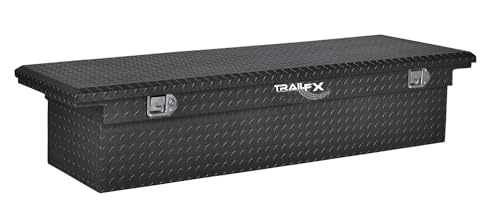 TRAILFX 120703 Tool Box Crossover Low Profile Single Lid Diamond Tread Matte Black... product image