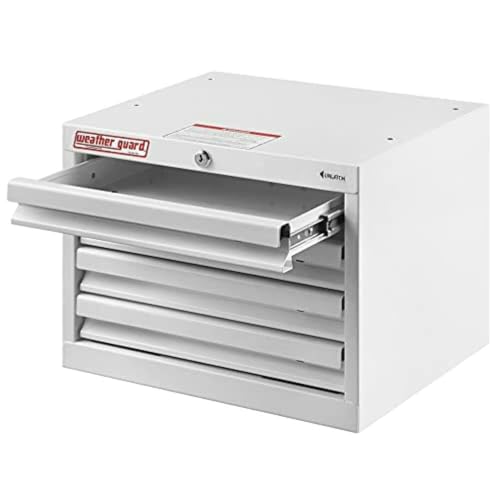 WEATHERGUARD 2927115 Weather Guard 9914302 4 Drawer Tall Cabinet, White product image