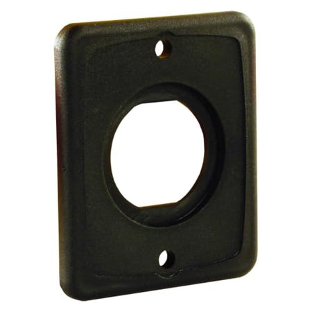 JR PRODUCTS 15155 12V/USB Mounting Plate - Single Port,Black product image