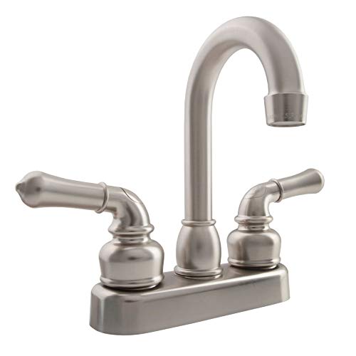 DURA FAUCET DFPB150CSN DF-PB150C-SN RV Swivel Bar Spout (Satin Nickel) product image