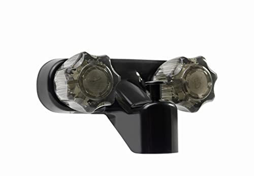 DURA FAUCET DF-SA110S-BK RV Tub and Shower Diverter (Black) product image