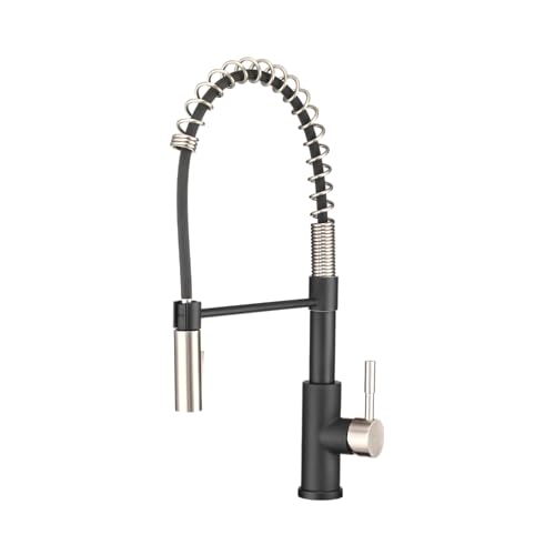 DURA FAUCET DF-MK504SLK-MBSN RV Pull-Down Kitchen Faucet (Matte Black) product image