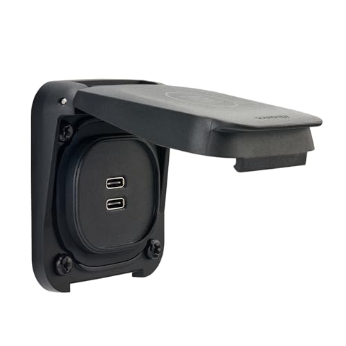 SCANSTRUT SC-V-USB-01 Ventura  Dual USB-C Socket, 60W Fast Charge, IP68/IP69K Waterproof,... product image