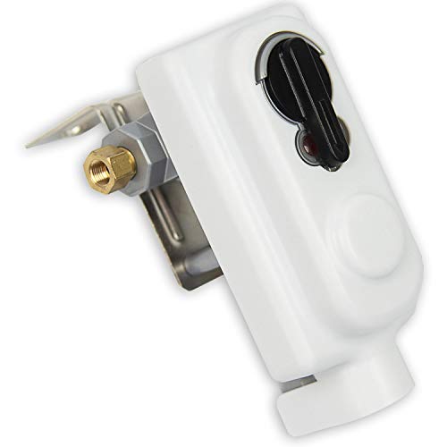 Flame King Flame King (ACR-2) Without Pigtails 2-Stage Auto Changeover LP Propane Gas Regulator For RVs, - Outdoor Depot