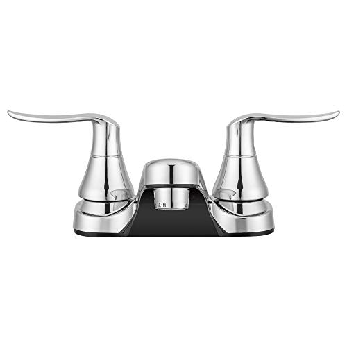 DURA FAUCET DF-PL700LH-CP RV Bathroom Sink Faucet Winged Levers (Chrome) product image