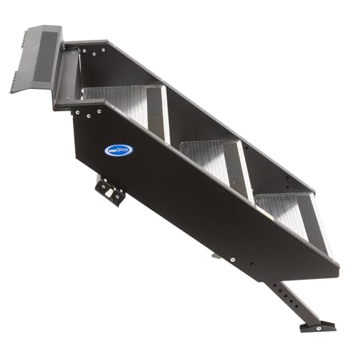 MOR/RYDE STP-208 MORryde  StepAbove Fold-Up RV Entry Step - 3-Step (8 Step Rise), Fi... product image