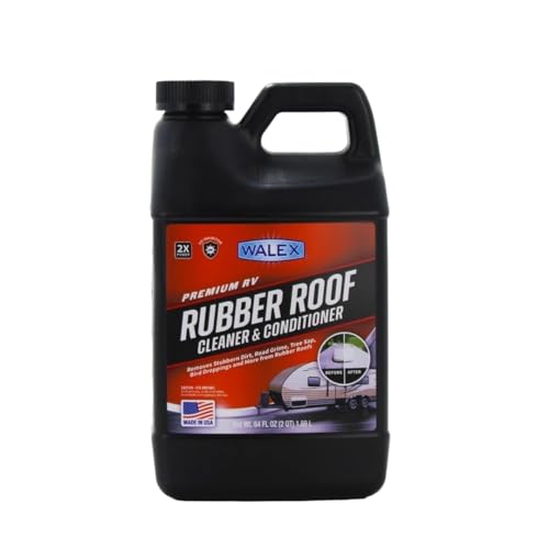 WALEX WALRR64 RV Rubber Roof Cleaner/Conditioner - Removes Dirt, Road Grime, Tree... product image