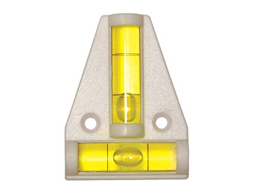 RV DESIGNER E411 Two Way Bubble Level, 2-1/2 inch x 1-3/4 inch, 2 Per Pack, Exterior... product image
