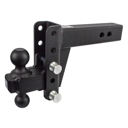 BULLETPROOF HD254 Hitches - 2.5 Adjustable Heavy Duty Trailer Hitch (22,000 lb. Ratin... product image
