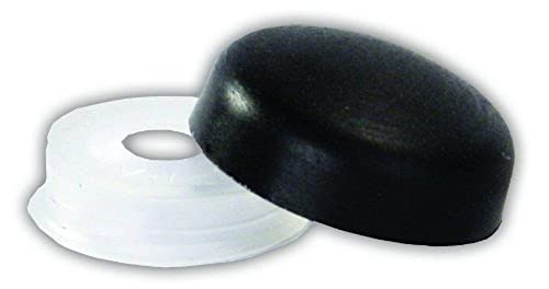 JR PRODUCTS 20385 Screw Covers, Pack of 14 - Black product image