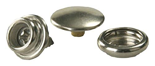 JR PRODUCTS 81585 Fabric-to-Wall Snap Kit Silver product image