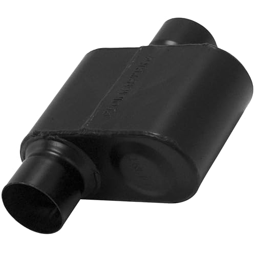 FLOWMASTER 843016 Super 10 Series Muffler – 3.00 Offset In / 3.00 Center Out product image
