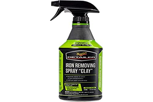 MEGUIARS WAX DRTU200232 IRON REMOVING SPRAY CLAY (32 OZ) product image