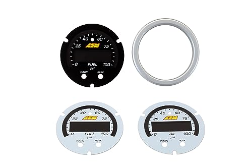 AEM ELECTRON 30-0301-ACC AEM  X-Series Pressure Gauge product image