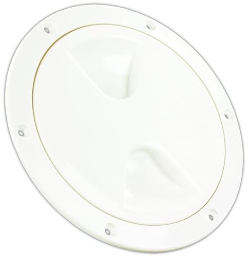 JR PRODUCTS 31025 Access/Deck Plate - 5, White product image