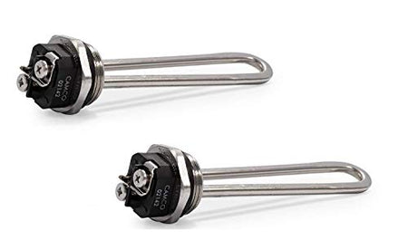 CAMCO 02143 Water Heater Element, Screw-In, 120-Volt, 1500-Watt - front view