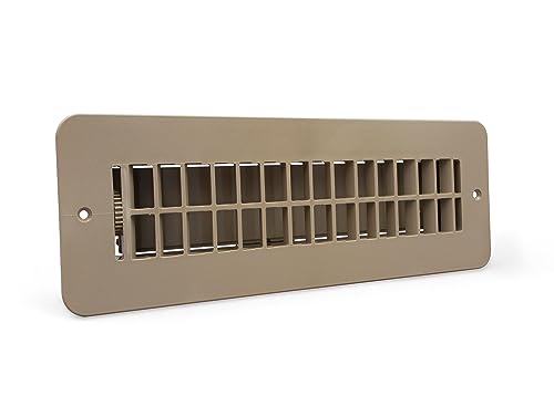 B&B Molders B&B Molders 94260 Floor Reg 2X10 with Damper - Outdoor Depot