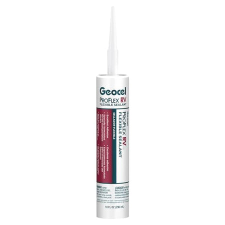 GEOCEL GC28903 GC28103 Pro Flex RV Flexible Sealant - 10 oz., Black product image