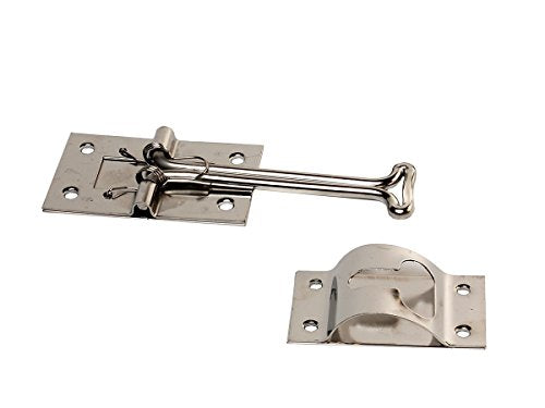 RV DESIGNER E224 Self Closing Door Holder, T Style, Stainless Steel, 4 inch, Entry D... product image