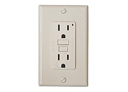 VALTERRA LLC VGF15WWHITE Diamond Group VGF15W-WHITE White 15 Amp Grd Receptacle Fault with P... product image
