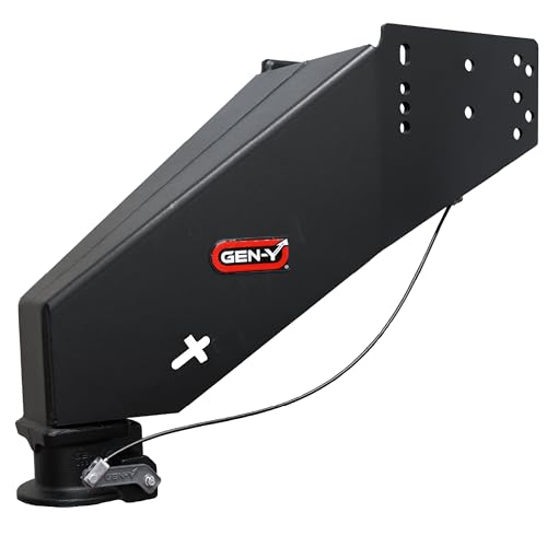 GEN-Y HITCH GH-8101 Fifth Wheel to Gooseneck Static Pin Box with SnapLatch Coupler, 30,... product image