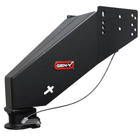 GEN-Y HITCH GH-8101 Fifth Wheel to Gooseneck Static Pin Box with SnapLatch Coupler, 30,... product image