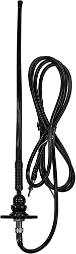 ASA ASA Electronics 44US01R Jensen Rubber Mast AM/FM RV Antenna - Top or Side Mount - Outdoor Depot